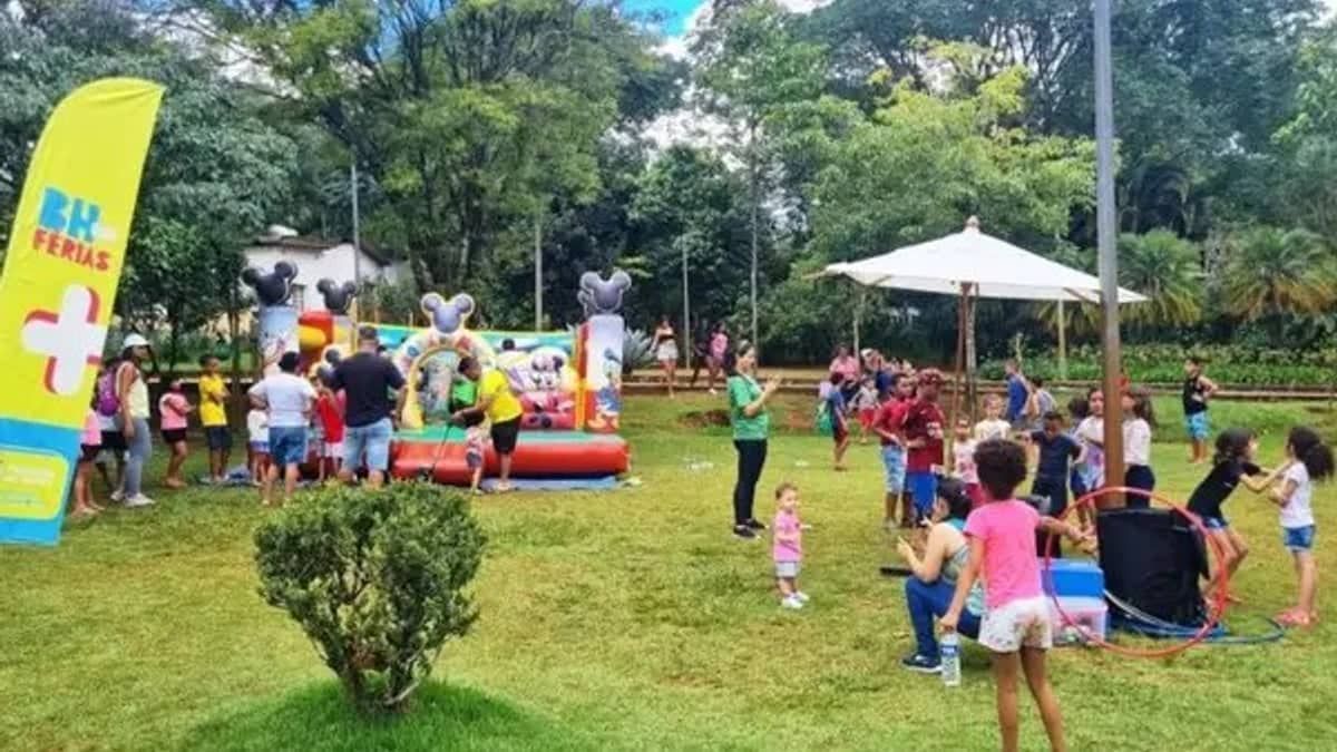 BH em Férias: veja programação de atividades em parques e praças deste domingo
