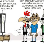 Charge do Duke: a consequência da proibição de fogos de artifício no futebol em BH
