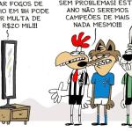 Charge do Duke: a consequência da proibição de fogos de artifício no futebol em BH