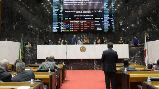 Projeto a será a primeira "prova de fogo" da nova base governista na ALMG