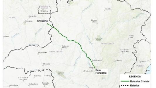 Projeto de relicitação da Rota dos Cristais, entre BH e Goiás é aprovado na ANTT