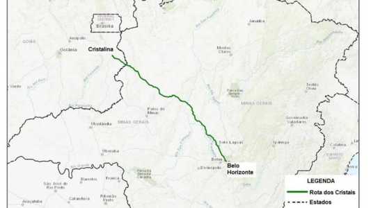 Projeto de relicitação da Rota dos Cristais, entre BH e Goiás é aprovado na ANTT