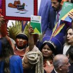 Indígenas alteram local de protesto contra o marco temporal após decisão judicial em SP