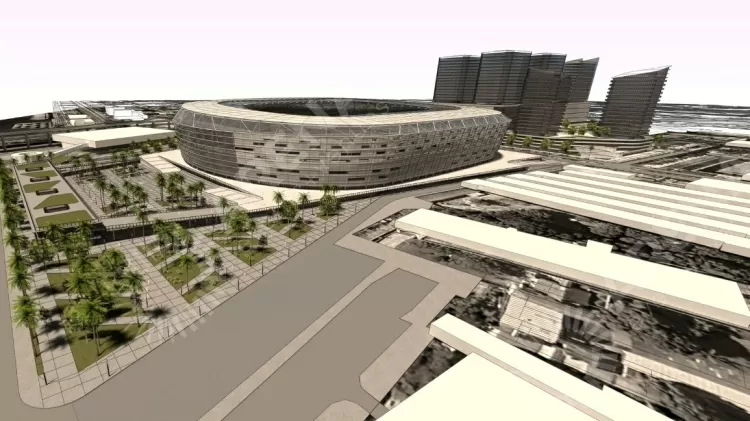 Veja imagens do projeto do Flamengo para o estádio no Gasômetro
