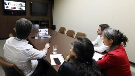 Projeto foi apresentado em reunião online