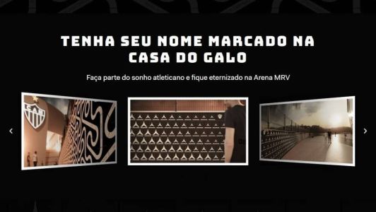 Projeto 'Mural Alvinegro' foi criado para que torcedores ajudassem na construção da Arena MRV