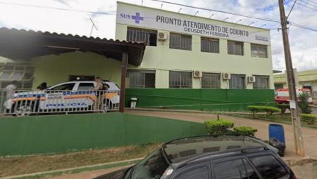 Foto mostra pronto atendimento de Corinto (MG)