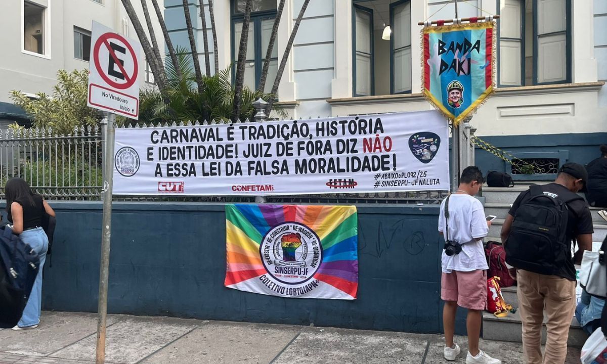 'Salvar o carnaval de Juiz de Fora', diz organizador de manifestação contra PL