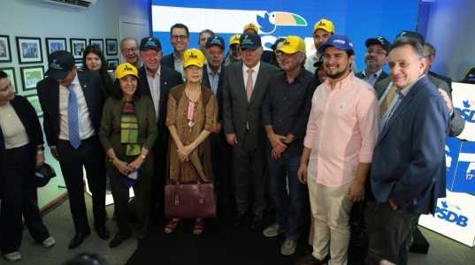 PSDB realiza convenção para incorporação do Podemos