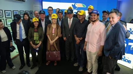 PSDB realiza convenção para incorporação do Podemos