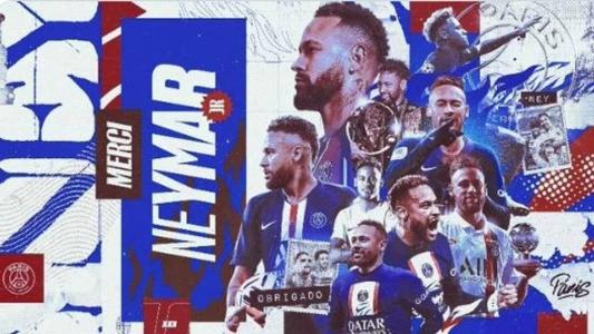 PSG agradeceu Neymar após oficialização de transferência