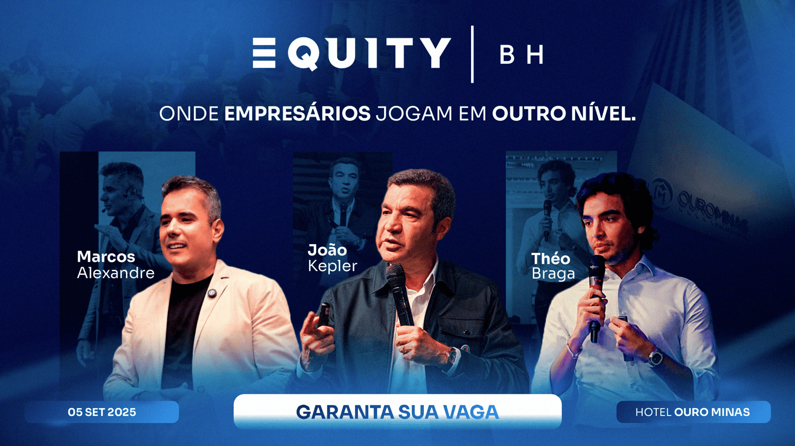 Equity BH 2025 reúne grandes nomes do empreendedorismo em Belo Horizonte
