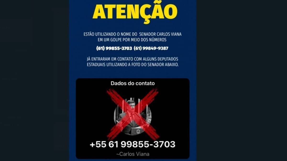 Vereador de Sete Lagoas é enganado e faz Pix para golpista que se passava por senador