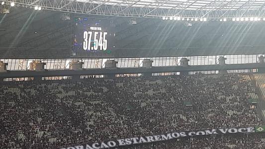 Público anunciado na Arena Castelão, que teve mulheres, crianças e PCDs neste domingo para jogo do Ceará