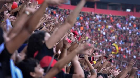 Público de quase 20 mil pessoas teve apenas mulheres, crianças e pessoas com deficiência