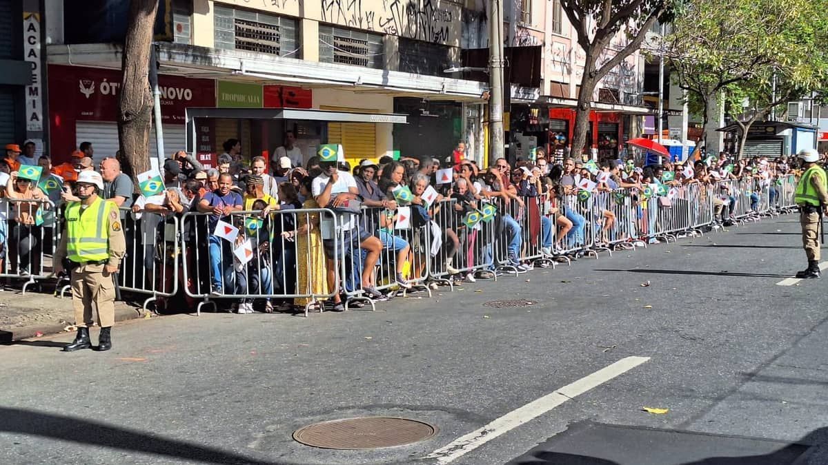 Sete de Setembro: desfile do Dia da Independência em BH deve ter 3 mil participantes