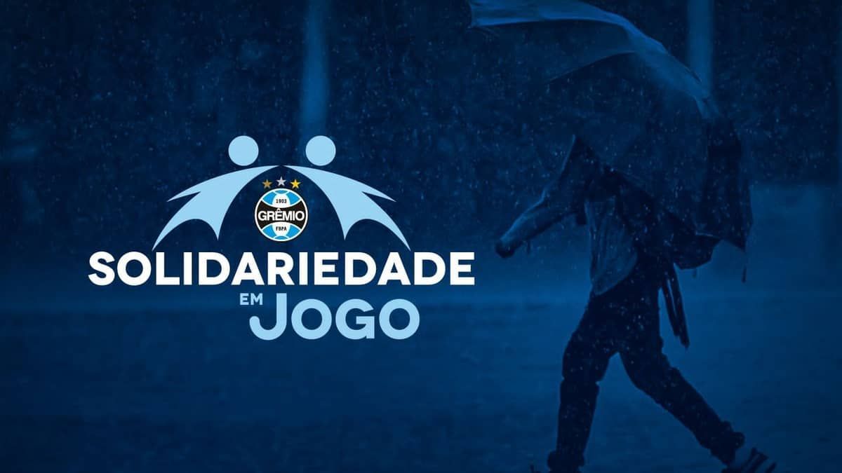 Grêmio arrecada doações para vítimas de enchente no RS