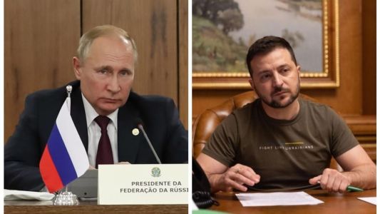 Putin e Zelensky parabenizaram Lula pela vitória na eleição