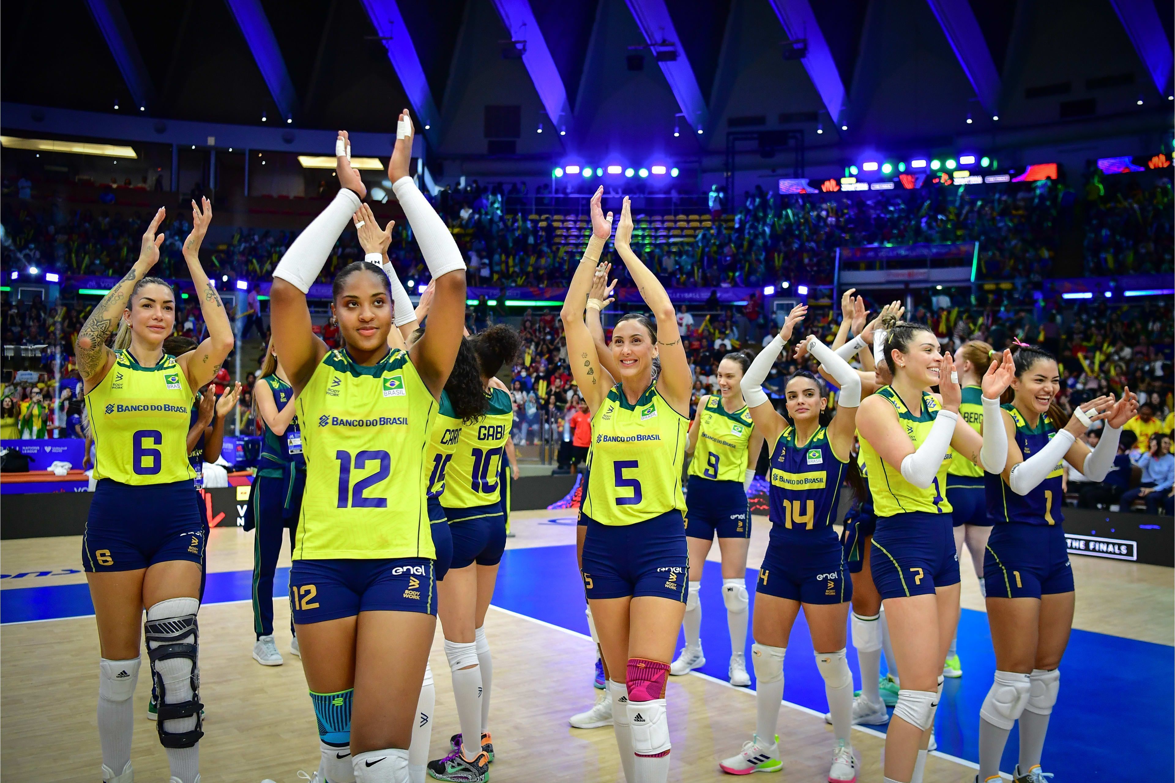 Brasil x Japão: horário e onde assistir ao jogo pela Liga das Nações (VNL) Feminina