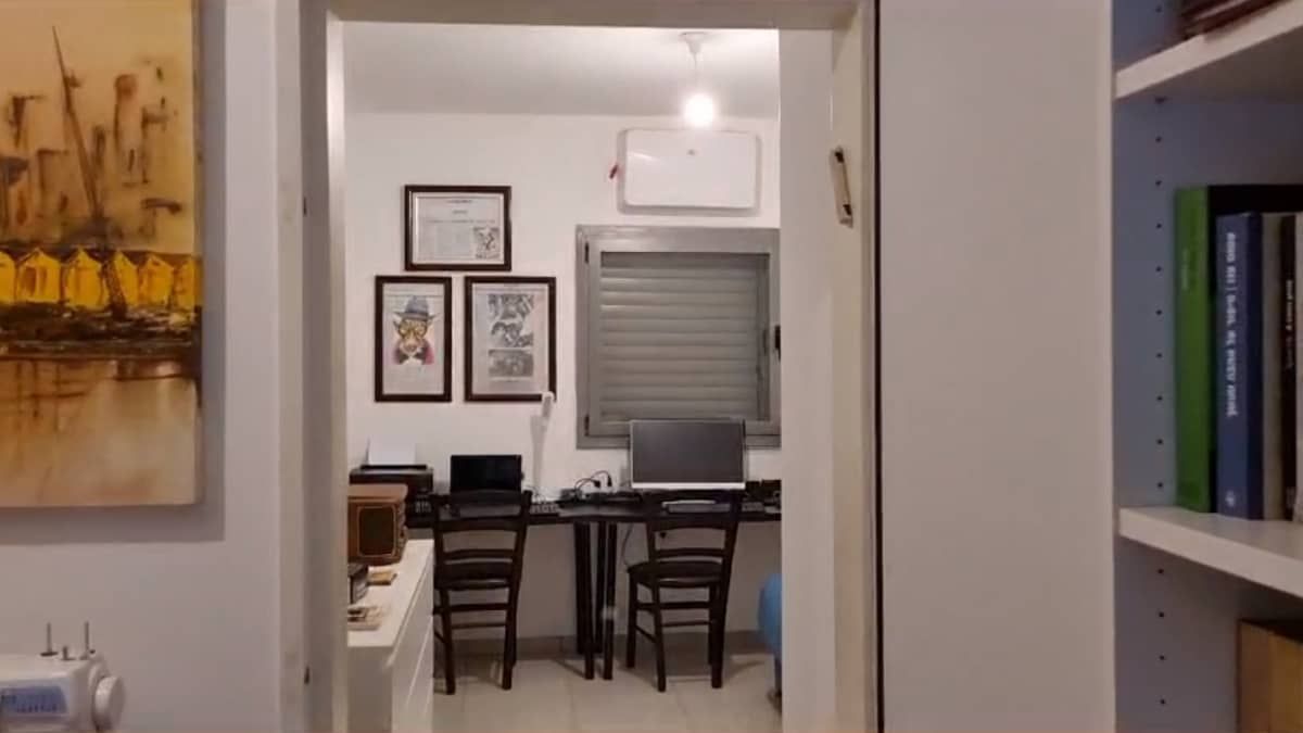 Vídeo: brasileiro mostra como é abrigo antiaéreo em Israel: 'porta e janela de aço'