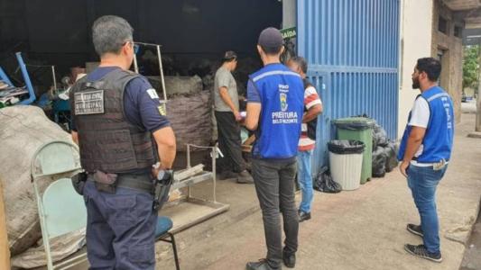 Quatro empresas sofreram penalidades durante a fiscalização