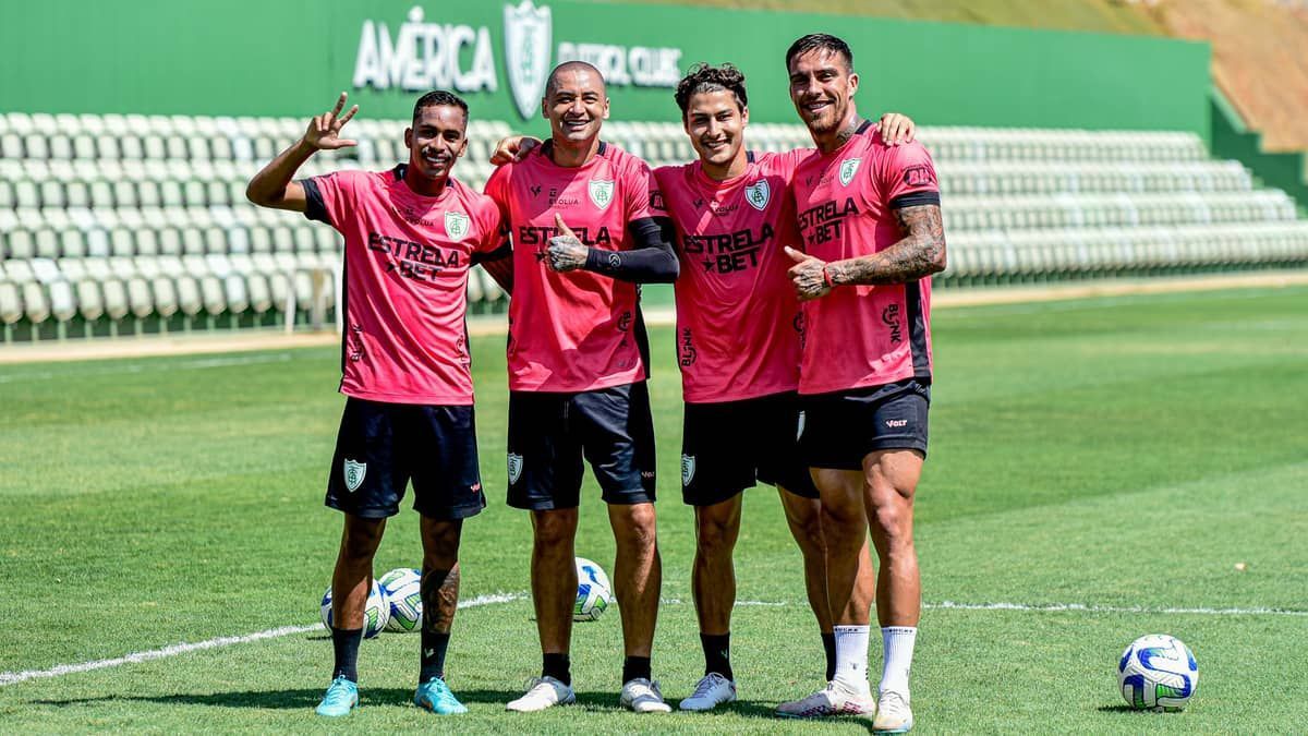 DM do América libera quatro jogadores para partida contra o Vasco 