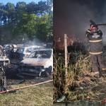 Bombeiros são acionados após quatro incêndios no fim de semana em Juiz de Fora
