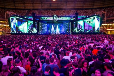 Show da dupla Jorge e Mateus na Arena MRV em 9 de agostos de 2025