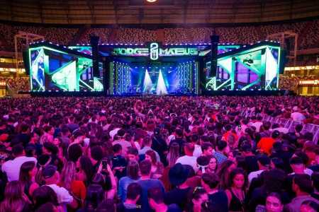 Show da dupla Jorge e Mateus na Arena MRV em 9 de agostos de 2025
