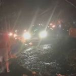 Chuva mobiliza bombeiros após queda de árvores e muro de arrimo em cidades mineiras