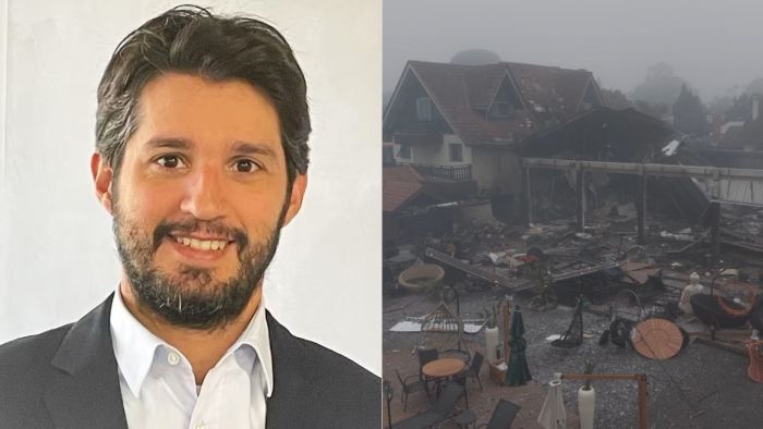 Bruno Guimarães, diretor da Galeazzi Advogados também morreu em acidente de avião que caiu em Gramado, no Rio Grande do Sul, neste domingo (22). Bruno Guimarães, diretor da Galeazzi Advogados também morreu em acidente de avião que caiu em Gramado, no Rio Grande do Sul, neste domingo (22).