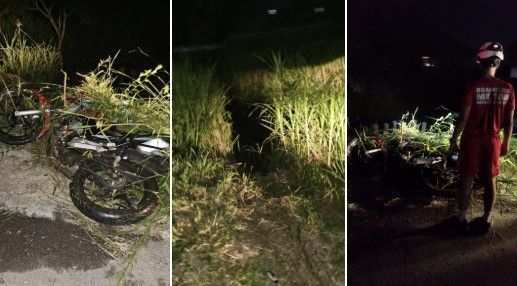Motociclista cai em rio durante fuga da PM e liga para amigo em Juiz de Fora