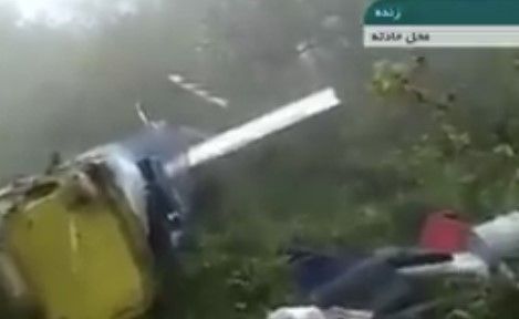 Vídeo mostra destroços do helicóptero que matou presidente do Irã