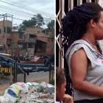 Moradora diz ter sido atingida por telhas arrancadas por helicóptero da PRF em BH
