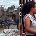 Moradora diz ter sido atingida por telhas arrancadas por helicóptero da PRF em BH