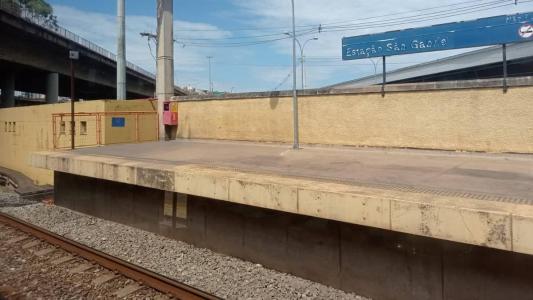 Queda mobiliza equipes de resgate na estação São Gabriel do metrô de BH