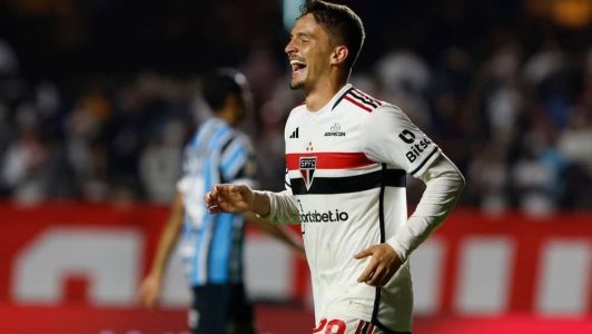 Quem deve substituir Pablo Maia no São Paulo contra o Palmeiras?