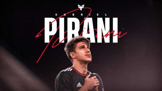 Gabriel Pirani foi anunciado pelo DC United como contratação