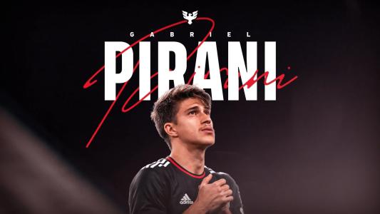 Gabriel Pirani foi anunciado pelo DC United como contratação