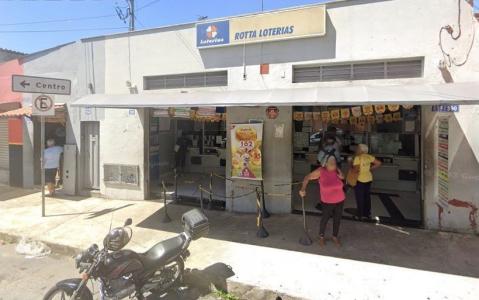 Lotérica no bairro São Paulo, região Nordeste de Belo Horizonte, local onde vencedor da Quina de São João jogou.