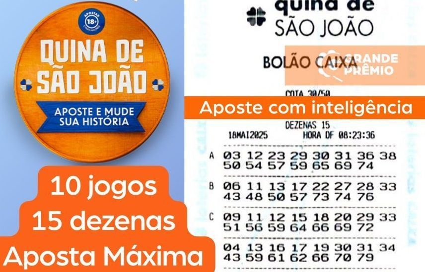 Quina de São João: lotérica de BH que acertou na Lotofácil faz bolão de R$ 75 mil
