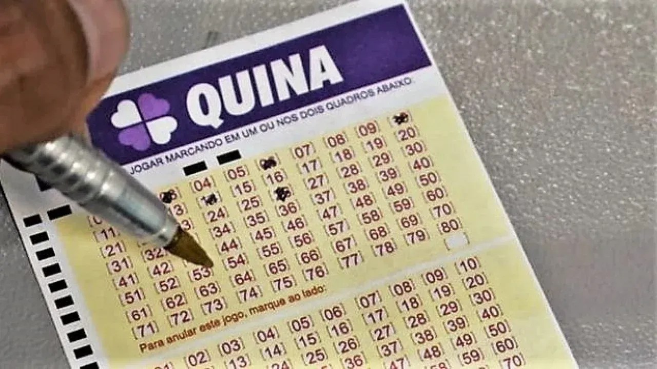 Quina: concurso 6.518 acumula e sorteio de quarta (28) pode pagar R$ 15 milhões