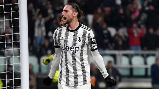 Rabiot marcou o único gol da Juventus na vitória deste domingo