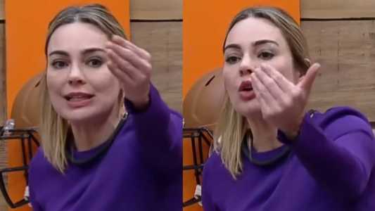 Rachel Sheherazade discutiu com peões de madrugada