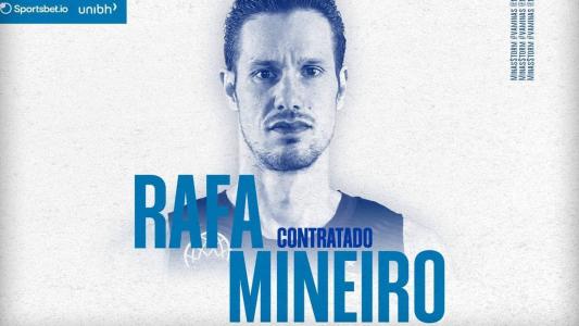 Rafa Mineiro foi o primeiro reforço anunciado pelo Minas para a temporada 2023/2024