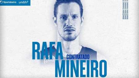 Rafa Mineiro foi o primeiro reforço anunciado pelo Minas para a temporada 2023/2024