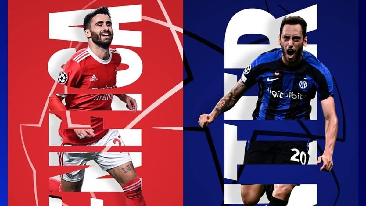 Benfica x Inter de Milão: saiba onde assistir ao jogo da Champions League