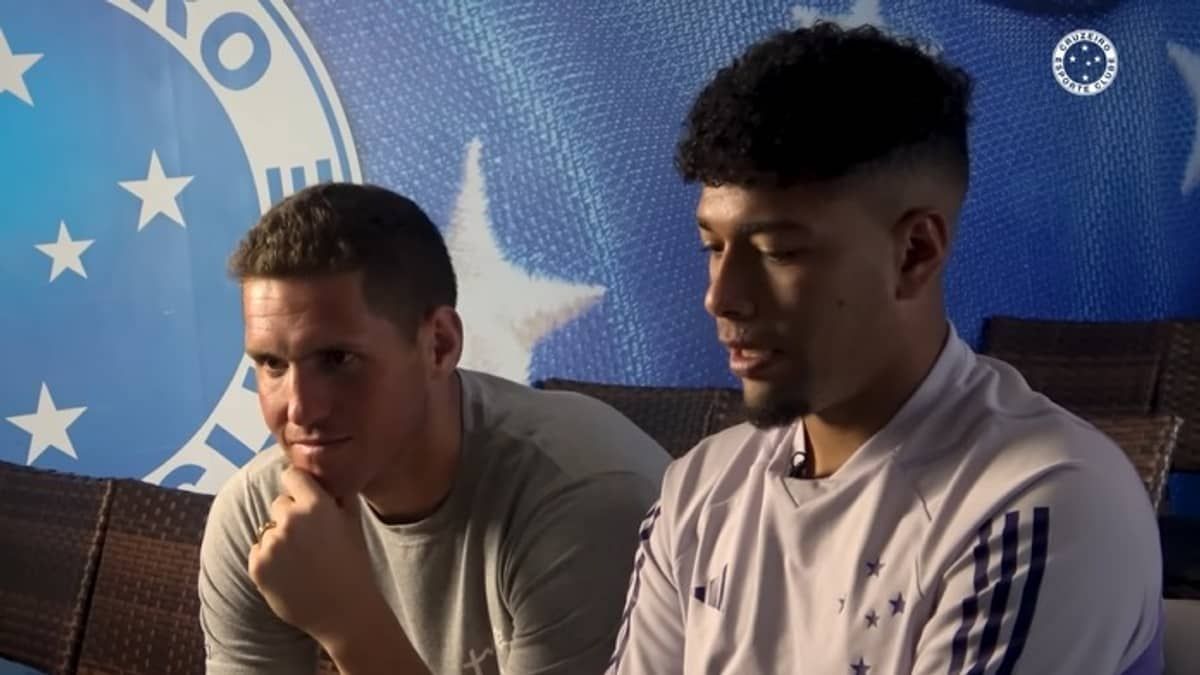 Rafael Cabral e Machado reagem a vídeo de briga no vestiário do Cruzeiro; assista