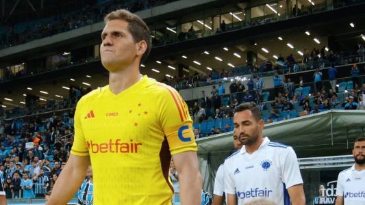 Rafael Cabral, goleiro e capitão do Cruzeiro
