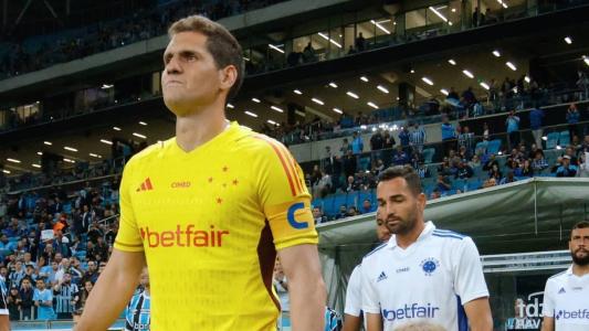 Rafael Cabral, goleiro e capitão do Cruzeiro